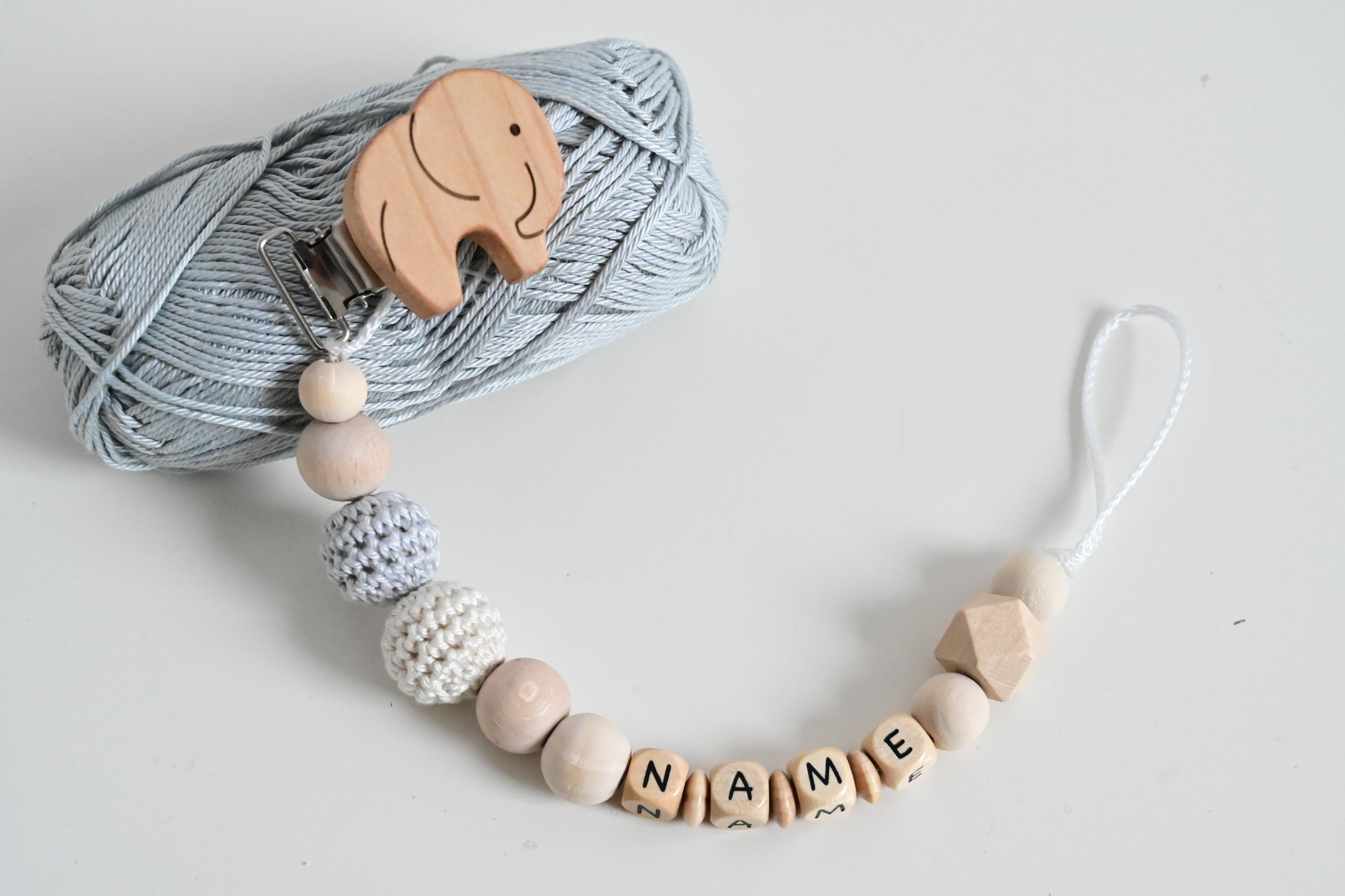 Mint Home Atelier™ Elefanten Set Grau